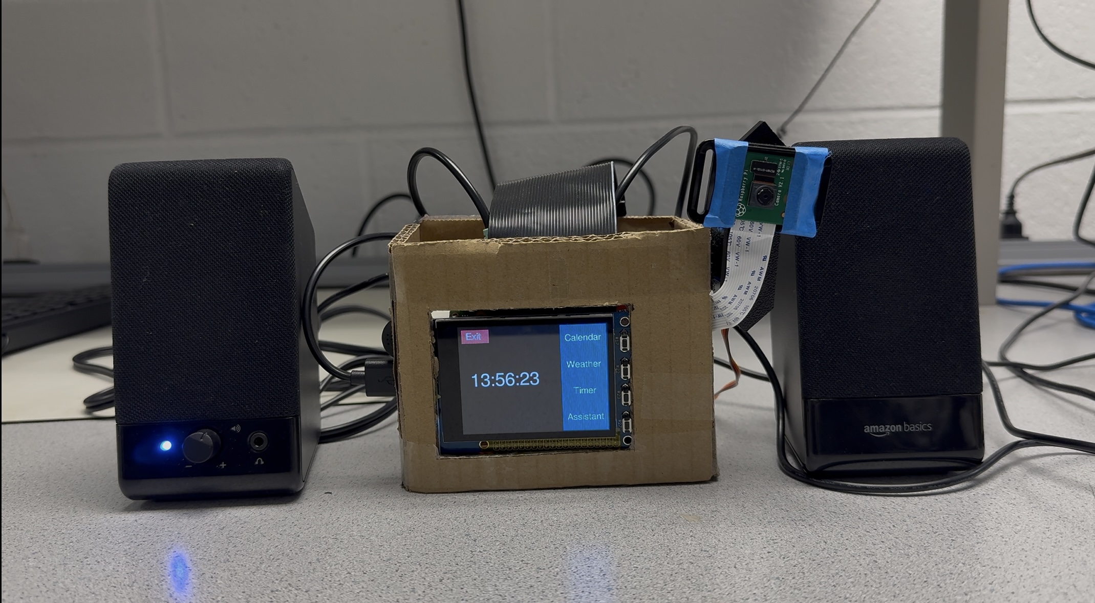Desktop Assistant hardware prototype